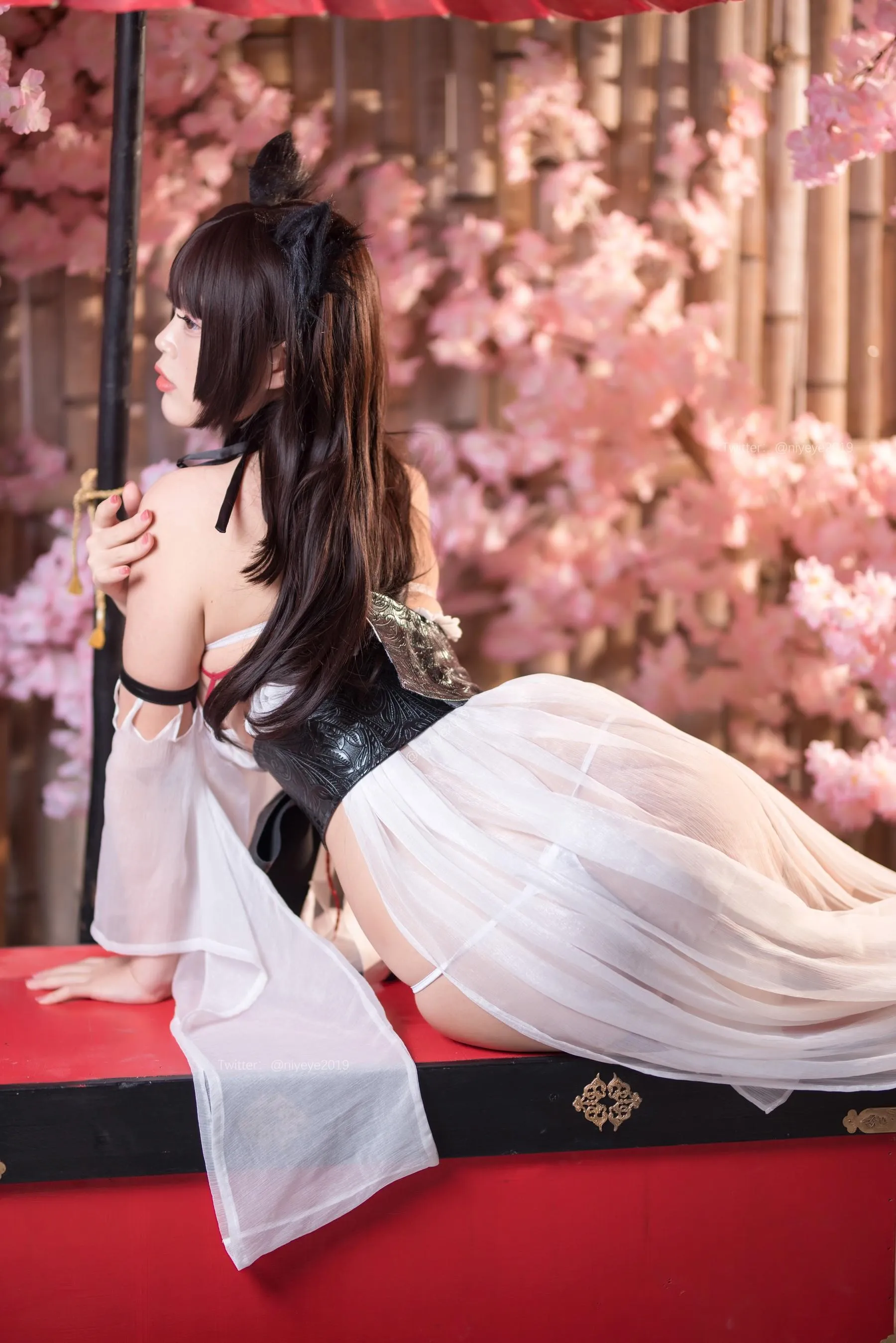白烨 – NO.56 湿身天诚泳装 [61P]插图4
